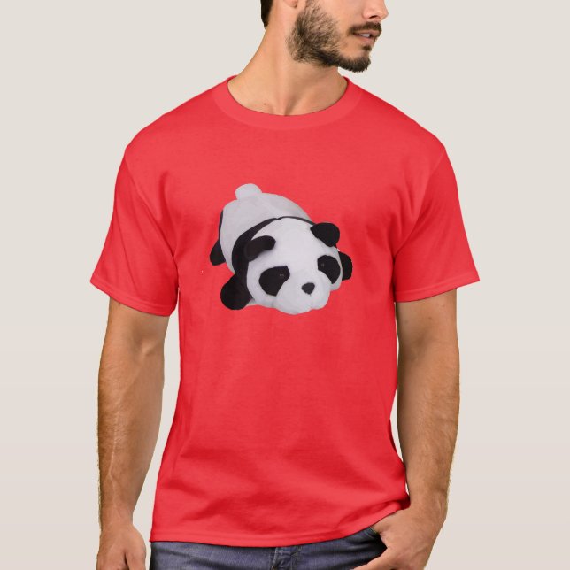 T-shirt Chemise somnolente de panda (Devant)
