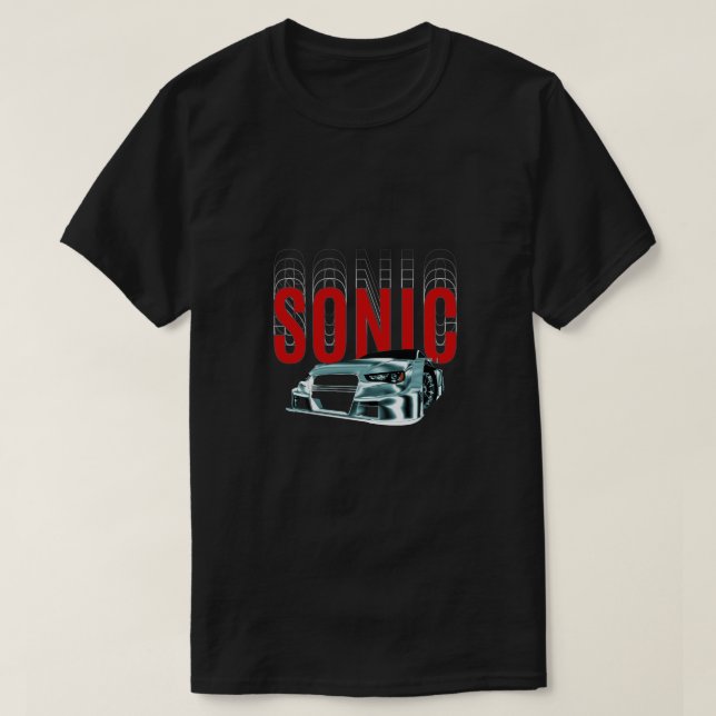 T-shirt Chemise Sonic (Design devant)