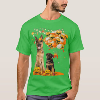 T-shirt Chemise sorcière bergère allemande drôle Halloween