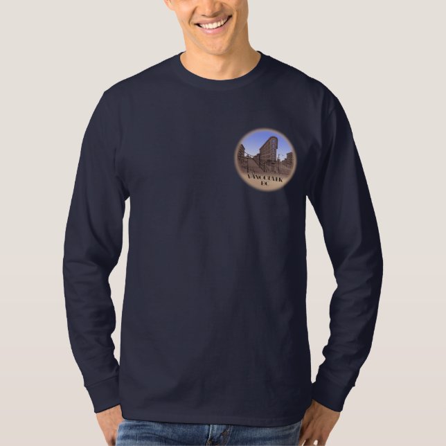 T-shirt Chemise Souvenir Gastown Art Long Manche T (Devant)