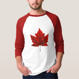 T-shirt Chemise Souvenirs du Drapeau du Canada pour hommes