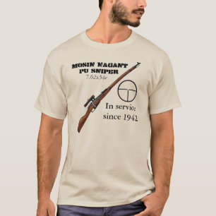 T-shirt Chemise soviétique de tireur isolé de Mosin Nagant