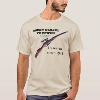 T-shirt Chemise soviétique de tireur isolé de Mosin Nagant