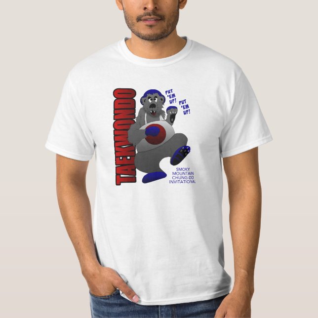T-shirt Chemise Sparring d'économie d'ours (Devant)