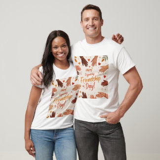 T-shirt Chemise spéciale fête de l'amitié 