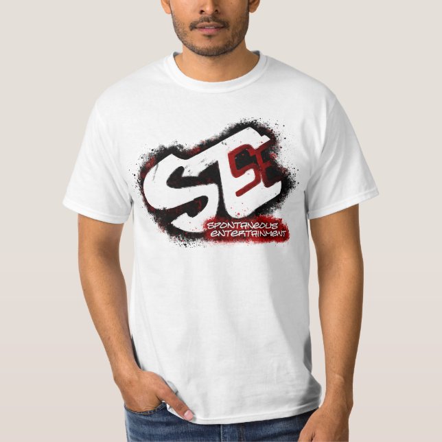 T-shirt Chemise spontanée de divertissement (Devant)