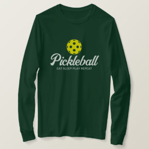 T-shirt Chemise sport de pickball à manches longues pour f
