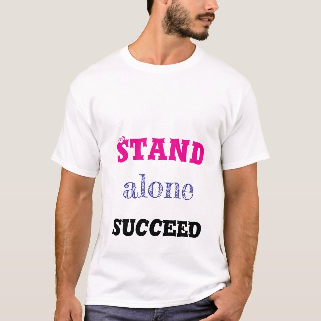 T-shirt Chemise Stand Alone Succeed (Devant)