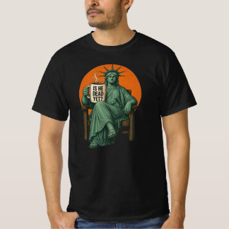 T-shirt Chemise Statue de la Liberté Anti Trump Halloween