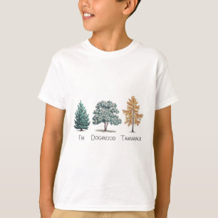 T-shirt Chemise Subtil anti Trump de l'arbre de sapin de T