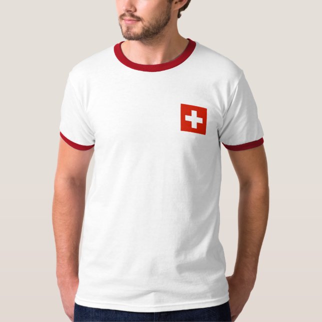 T-shirt Chemise suisse de Pikemen (Devant)