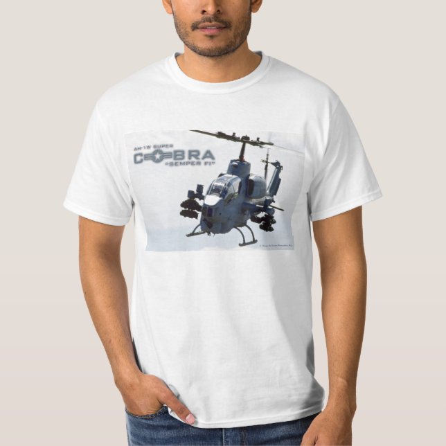 T-shirt Chemise Supercobra AH-1W (Devant)