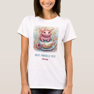 T-shirt Chemise supérieure mignonne Axolotl