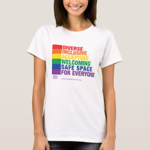 T-shirt Chemise sûre de l'espace par des couleurs vraies