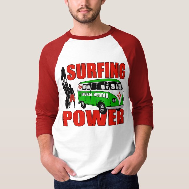 T-shirt Chemise surfante (Devant)