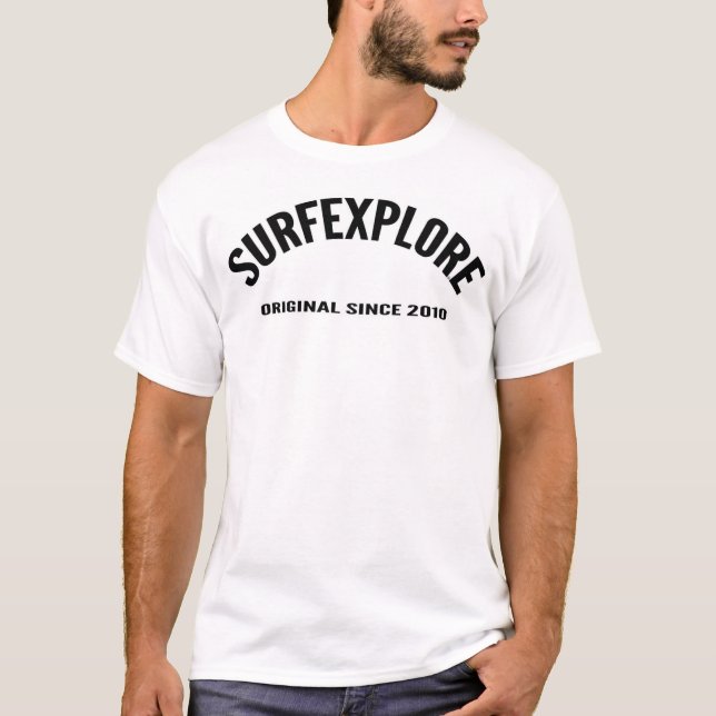 T-shirt Chemise surfEXPLORE avec Logo (Devant)