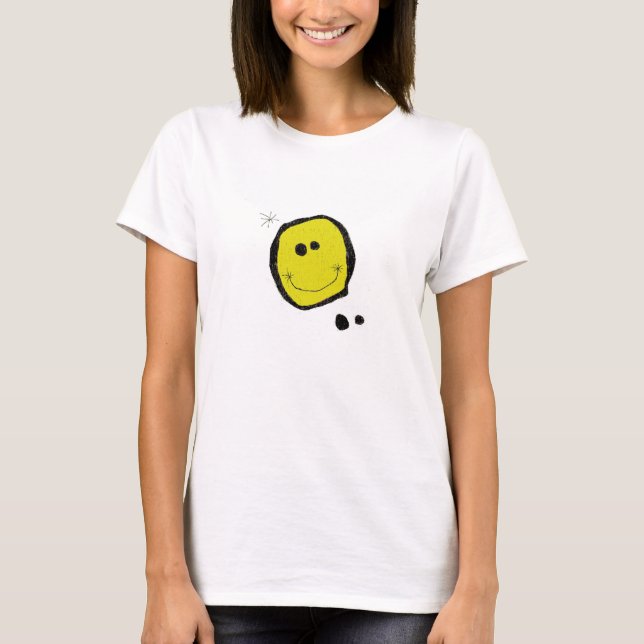 T-shirt chemise surréaliste (Devant)