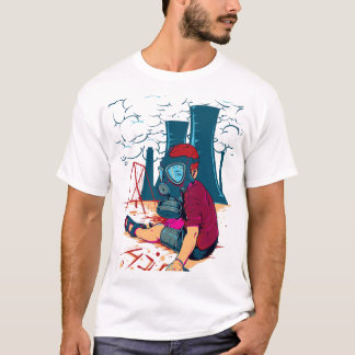 T-shirt Chemise survivant d'un monde toxique