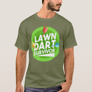 T-shirt Chemise Survivante Dart de pelouse