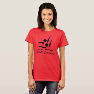 T-shirt Chemise Synchro de Natation Artistique