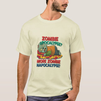 T-shirt Chemise T Apocalypse Zombie Halloween