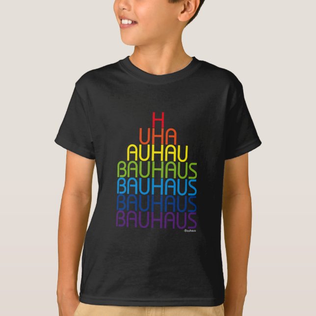 T-shirt Chemise T Bauhaus pour enfants (Devant)