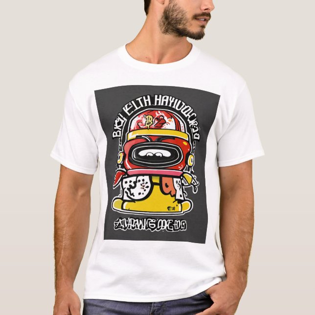 T-shirt Chemise T Cartoon (Devant)