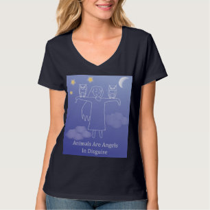 T-shirt Chemise T-Col en Nano V-Chouette Express® Fuzzy 2.
