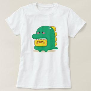 T-shirt Chemise T Costume Dinosaure Porte-Poussins