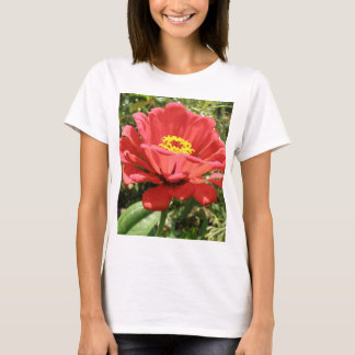 T-shirt Chemise T dames Red Zinnias