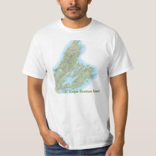 T-shirt Chemise T de l'île du Cap-Breton avec citation Be