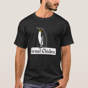 T-shirt Chemise T de pingouin de poulet officielle
