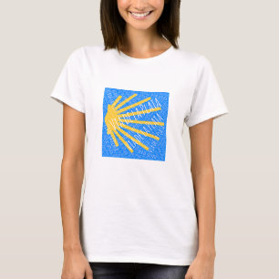 T-shirt Chemise T en coquille de Saint-Jacques Via de la P