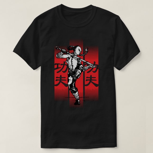 T-shirt Chemise T essentielle Kung Fu (Design devant)