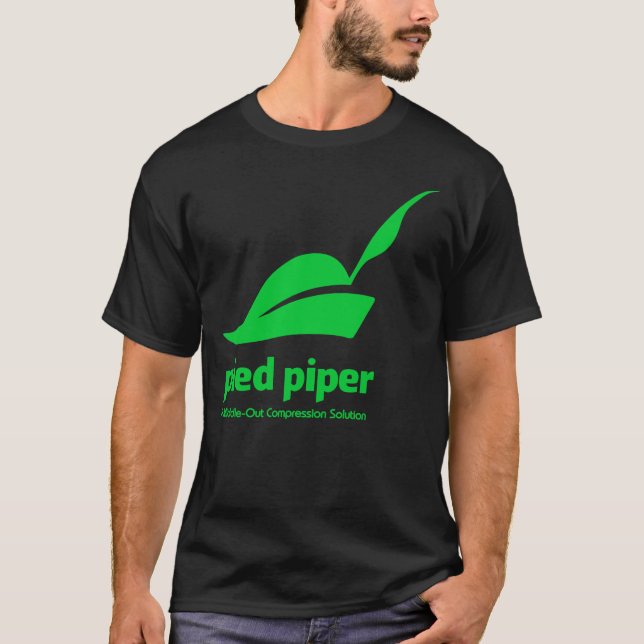 T-shirt Chemise T Essentielle Pied Piper (Devant)