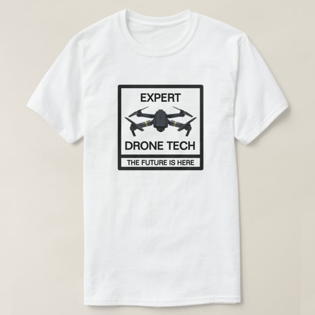 T-shirt Chemise T Expert Drone Tech™ (Design devant)