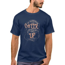 CHEMISE T HOMME BONHEUR REMONTER LE MORAL 