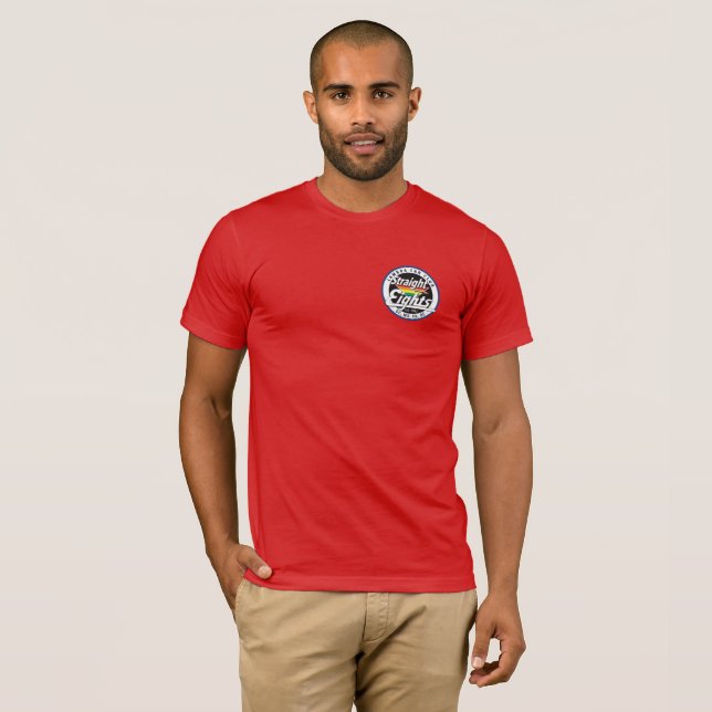 T-shirt Chemise T Huit Droites (Logo Avant Uniquement) (Devant entier)