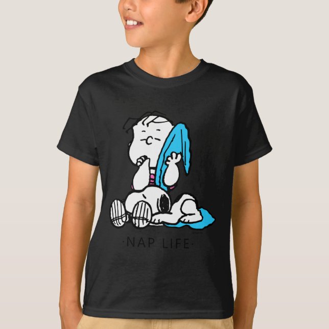 T-shirt Chemise T Linus Peanuts  (Devant)