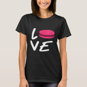 T-shirt Chemise T Macaron Français Pâtisserie