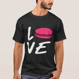 T-shirt Chemise T Macaron Français Pâtisserie