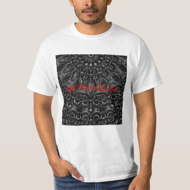 T-shirt Chemise T Mandala Charbon (Devant)