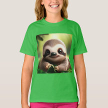 Chemise T Mignonne Sloth - Mignonnes Chemises Anim