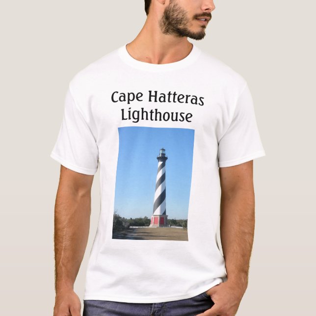 T-shirt Chemise T Phare du cap Hatteras (Devant)