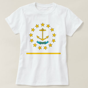 T-shirt Chemise T pour femmes avec le drapeau de l'État de