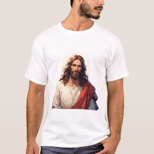 T-shirt Chemise T pour hommes chrétiens Jésus-Christ