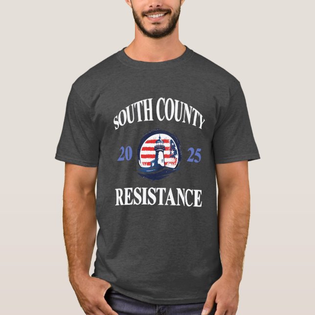 T-shirt Chemise T Résistance du Comté Sud (Devant)