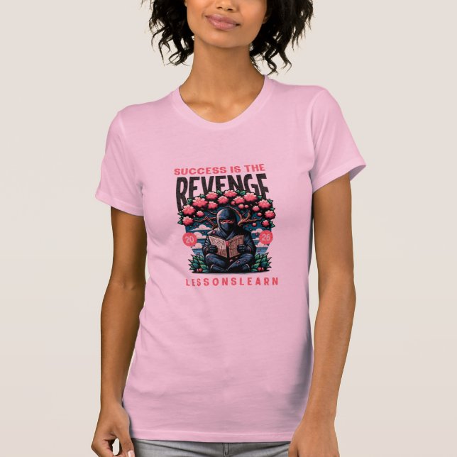 T-SHIRT CHEMISE T RESSOURCES DE VENGEANCE DE SUCCÈS FEMME  (Devant)