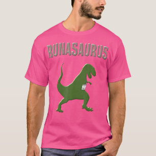 T-shirt Chemise T Rex Coureur Dinosaure Chemise Ru Drôle