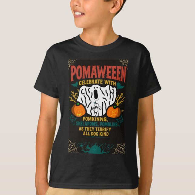 T-shirt Chemise T Super Pom Pomaween (Devant)